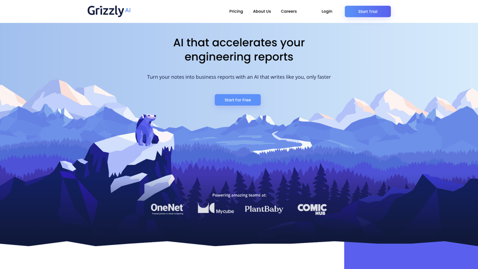 Grizzly AI | Your AI Report Writer