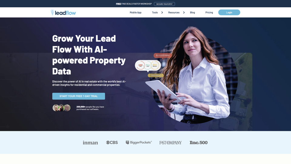 Leadflow | #1 Real Estate Lead Generation Software