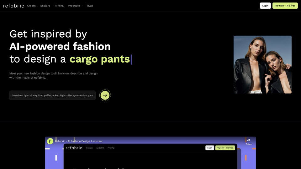 Refabric: AI Powered Fashion Solutions