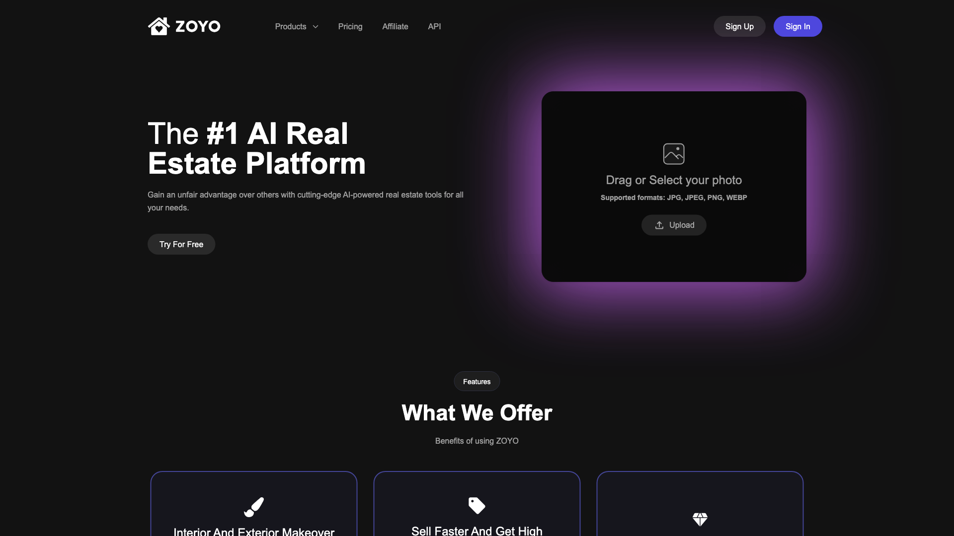ZOYO - AI Powered Real Estate Tools