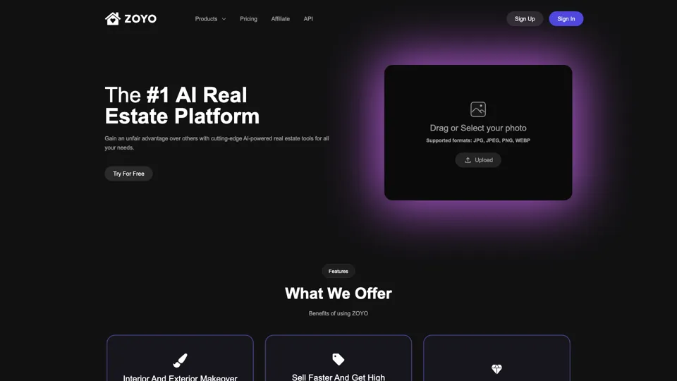 ZOYO - AI Powered Real Estate Tools