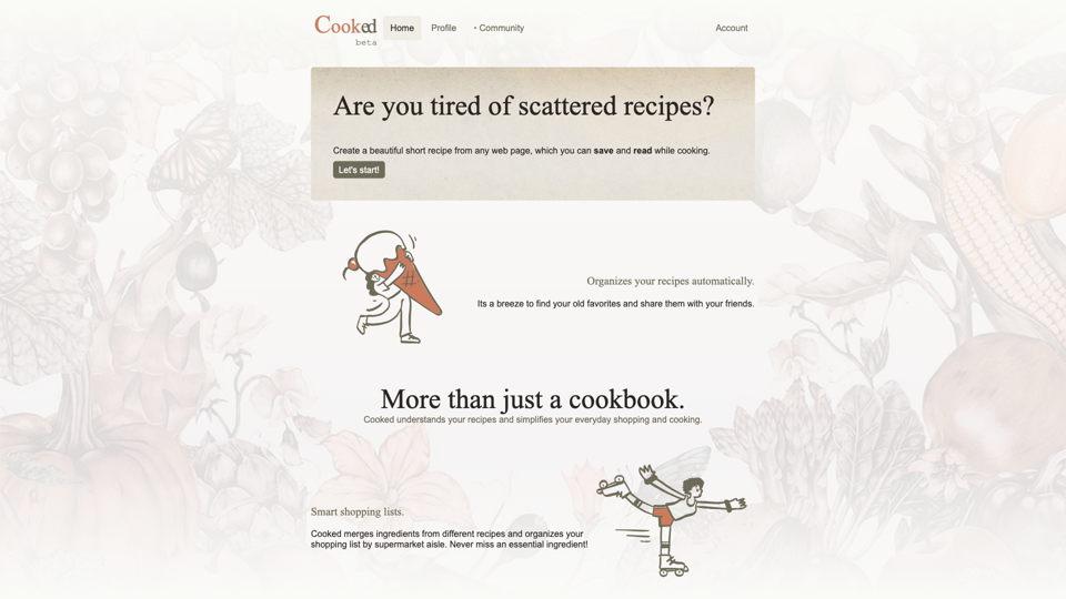 Cooked - Your Smart Cookbook