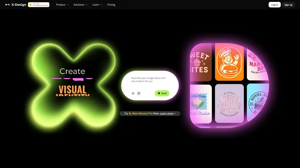 X-Design | AI Agent for Branding & Free Photo Editor