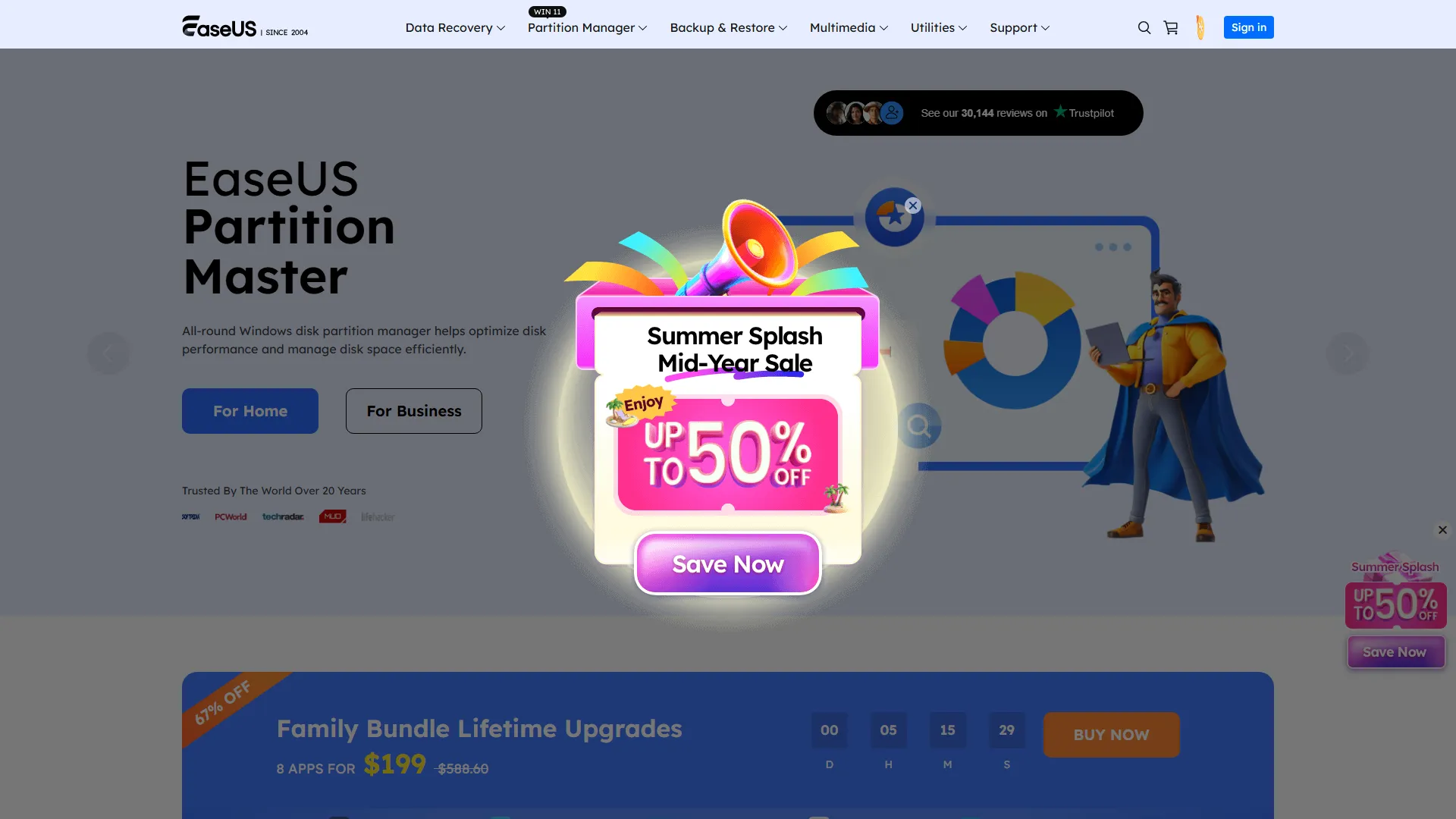 EaseUS Software | Data Recovery, Backup, Partition Manager, Data Transfer, Video Editor and Recorder.