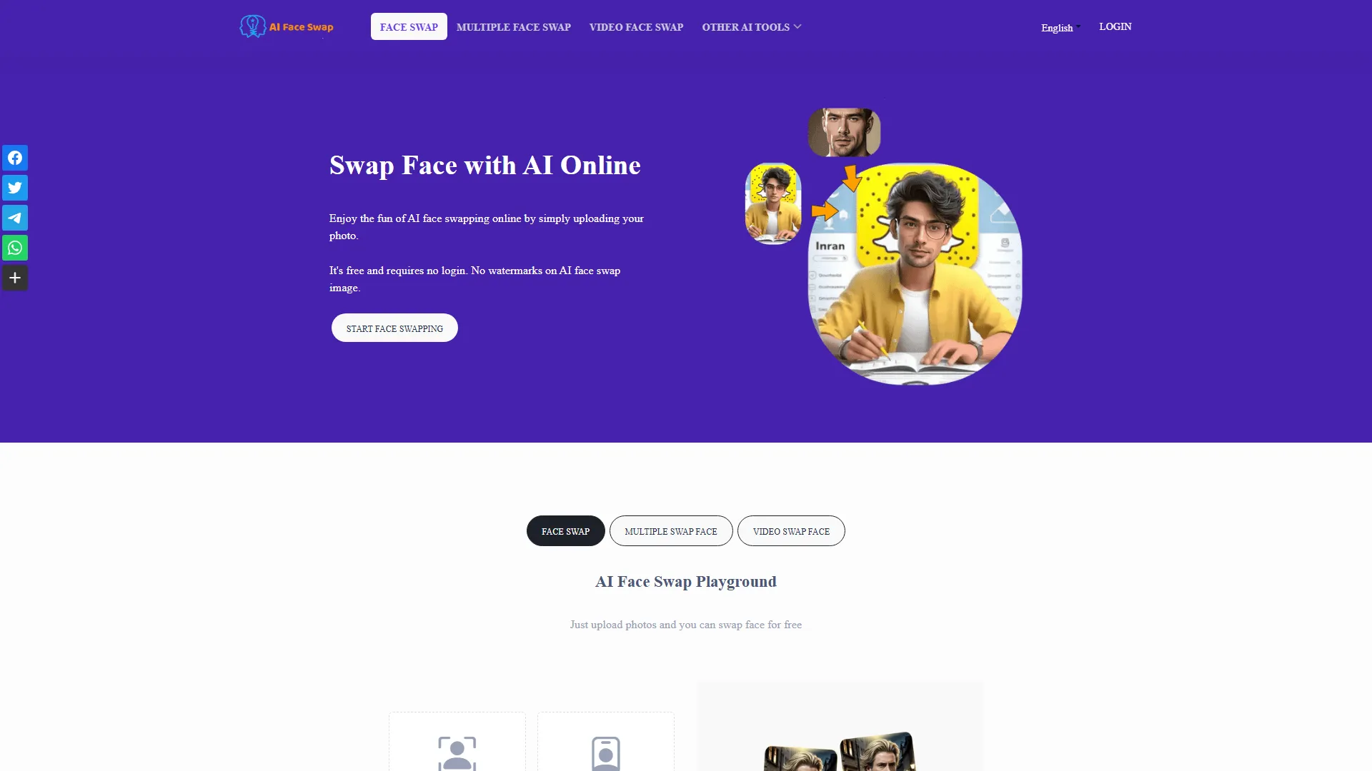 Free AI Face Swap Online (No Sign-up)