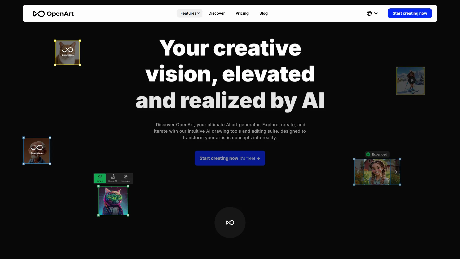AI Art Generator: Free AI Image Generator & Editor | OpenArt