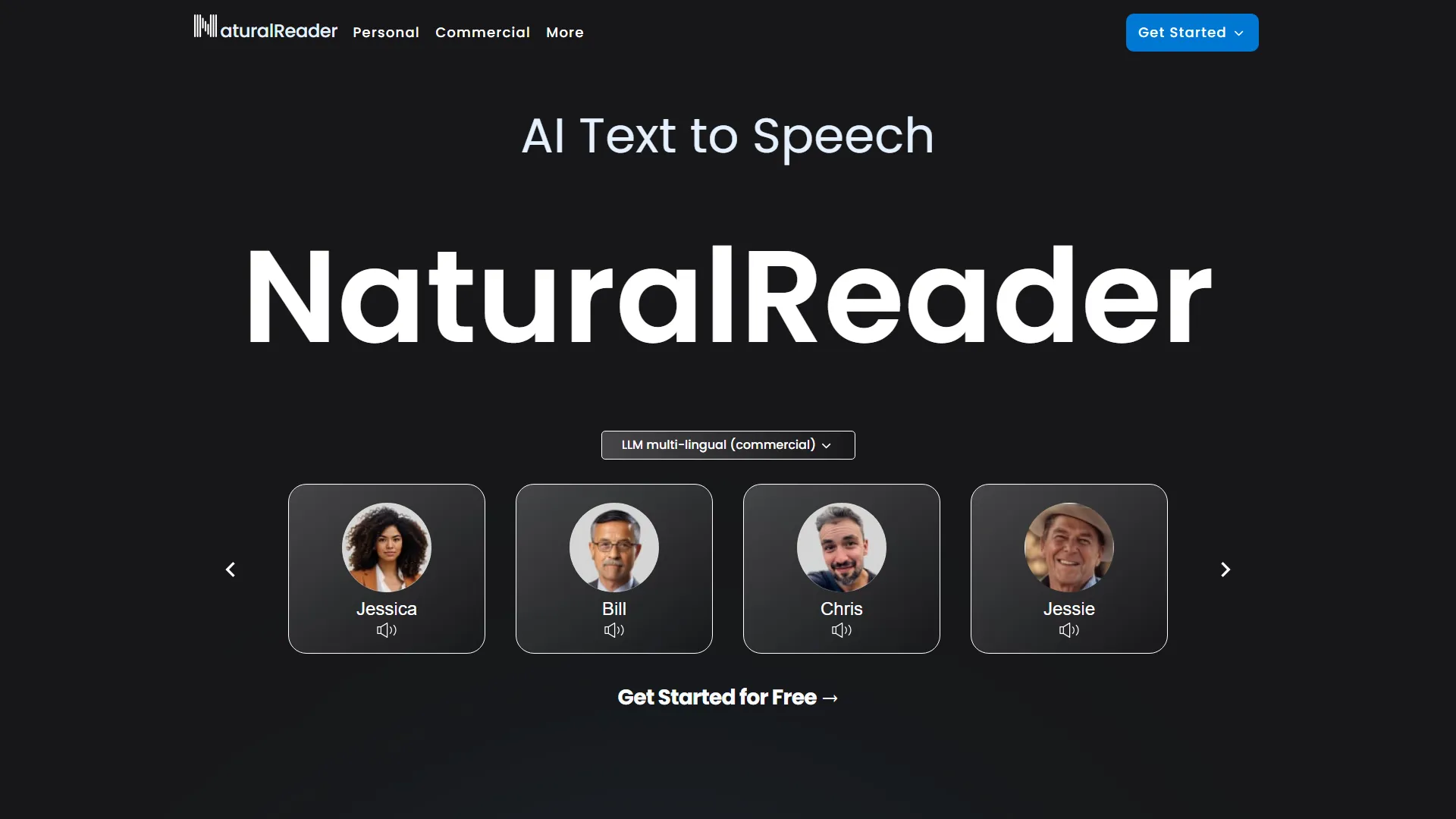 AI Voices - NaturalReader Home