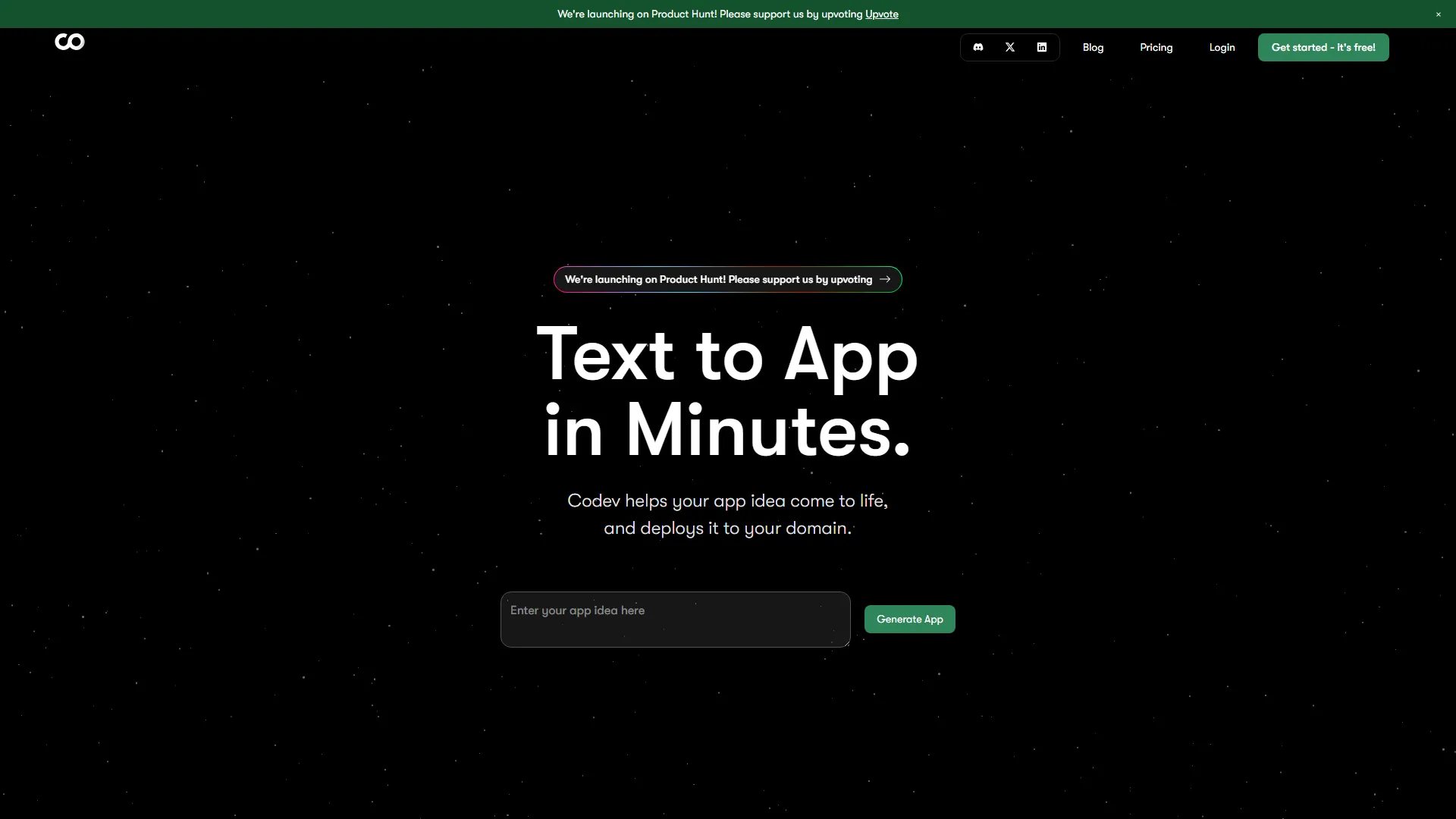 Build Full-Stack Web Applications in Minutes with Codev | AI App Builder