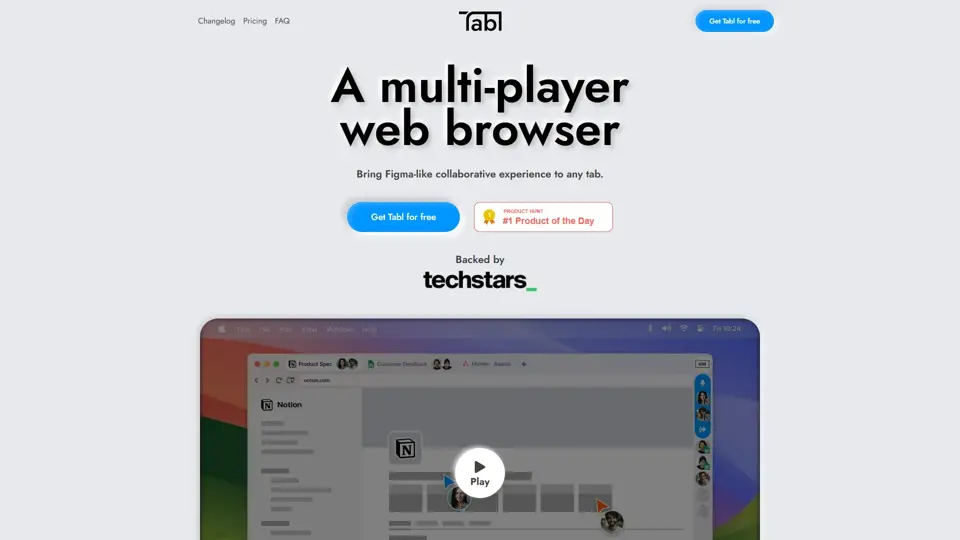 Tabl | A multi-player web browser