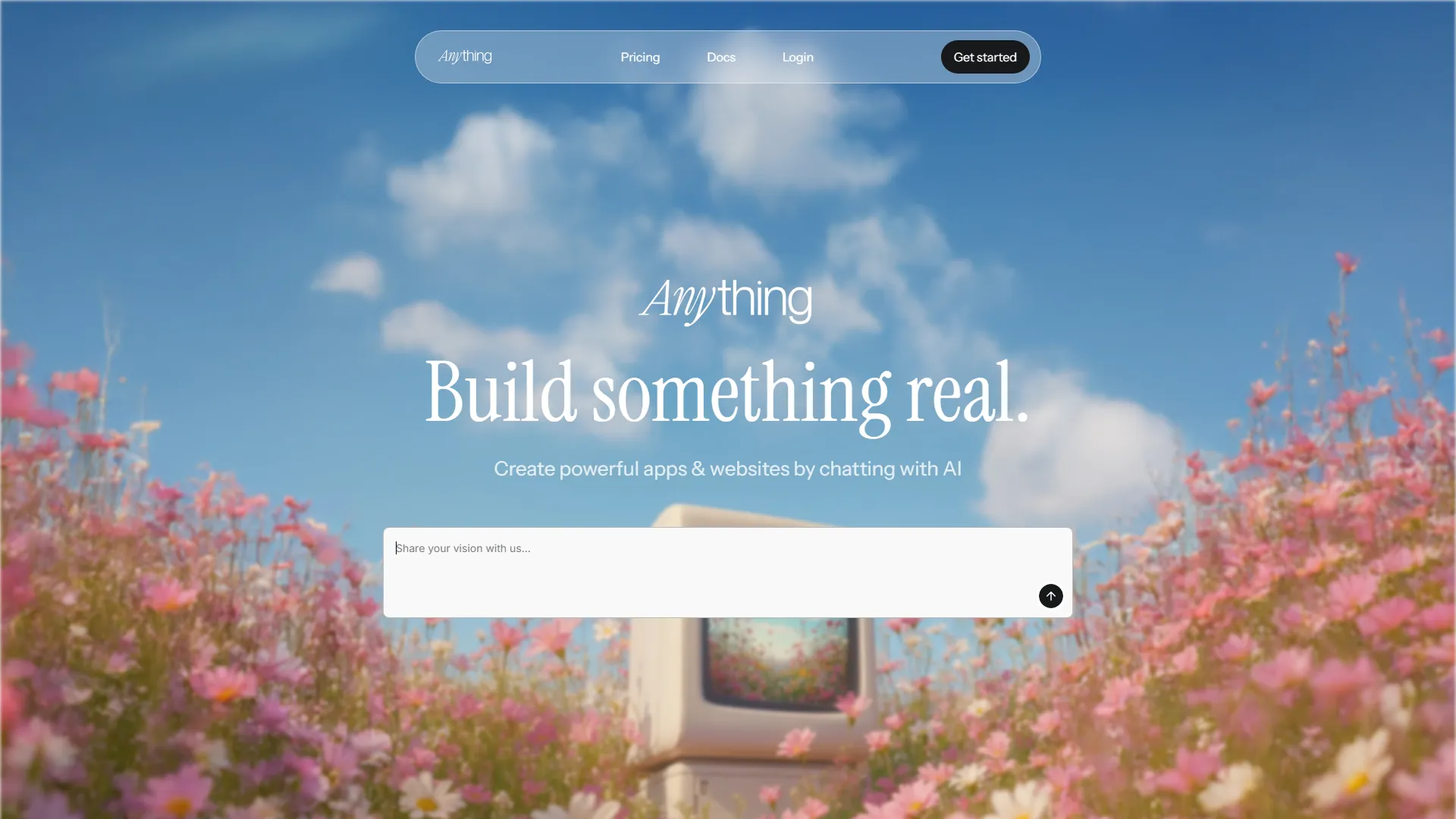 Anything - AI app builder