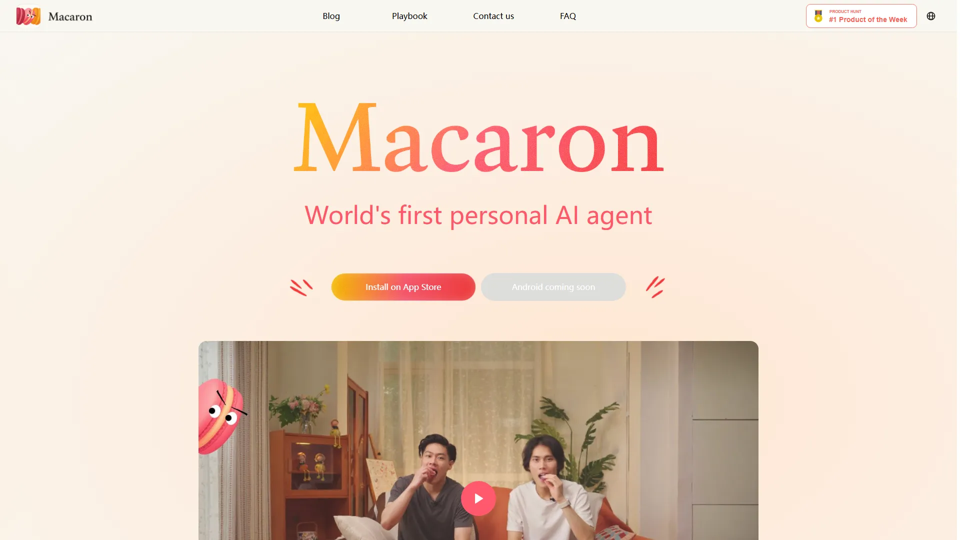 Macaron – World's First Personal AI Agent