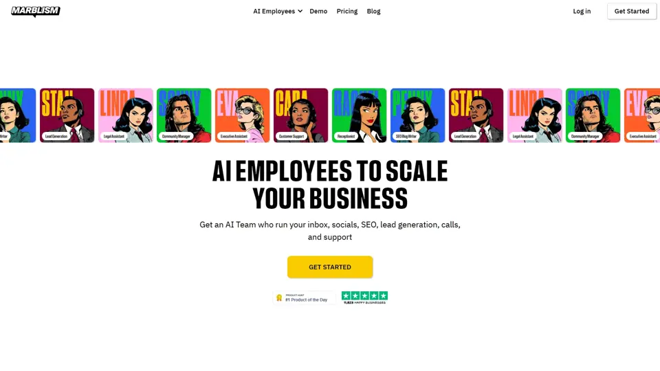 AI Employees To Scale Your Business - Marblism