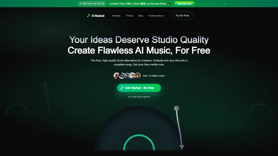 Suno AI Music Generator - Create AI Songs & Music Fast