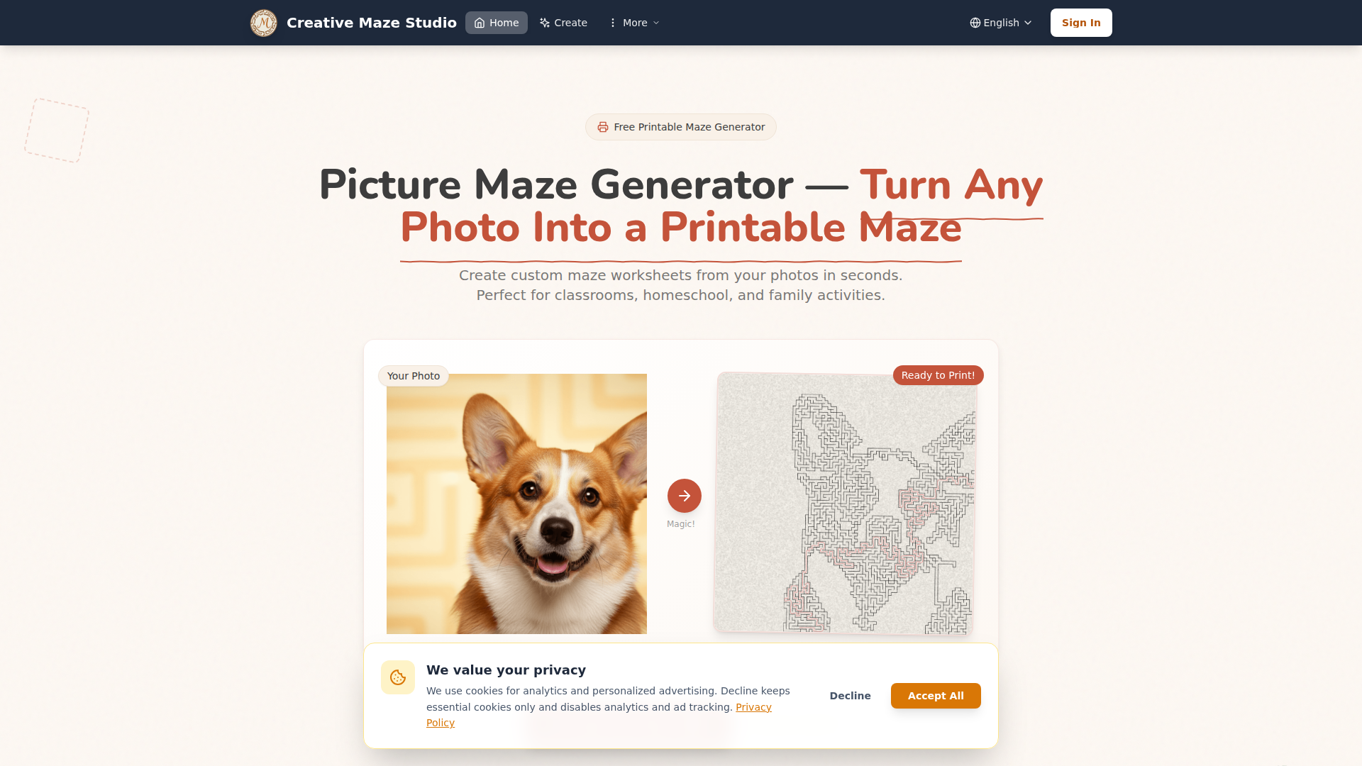 Creador de laberintos — Generador de laberintos online gratis e imprimibles | MazeDIY