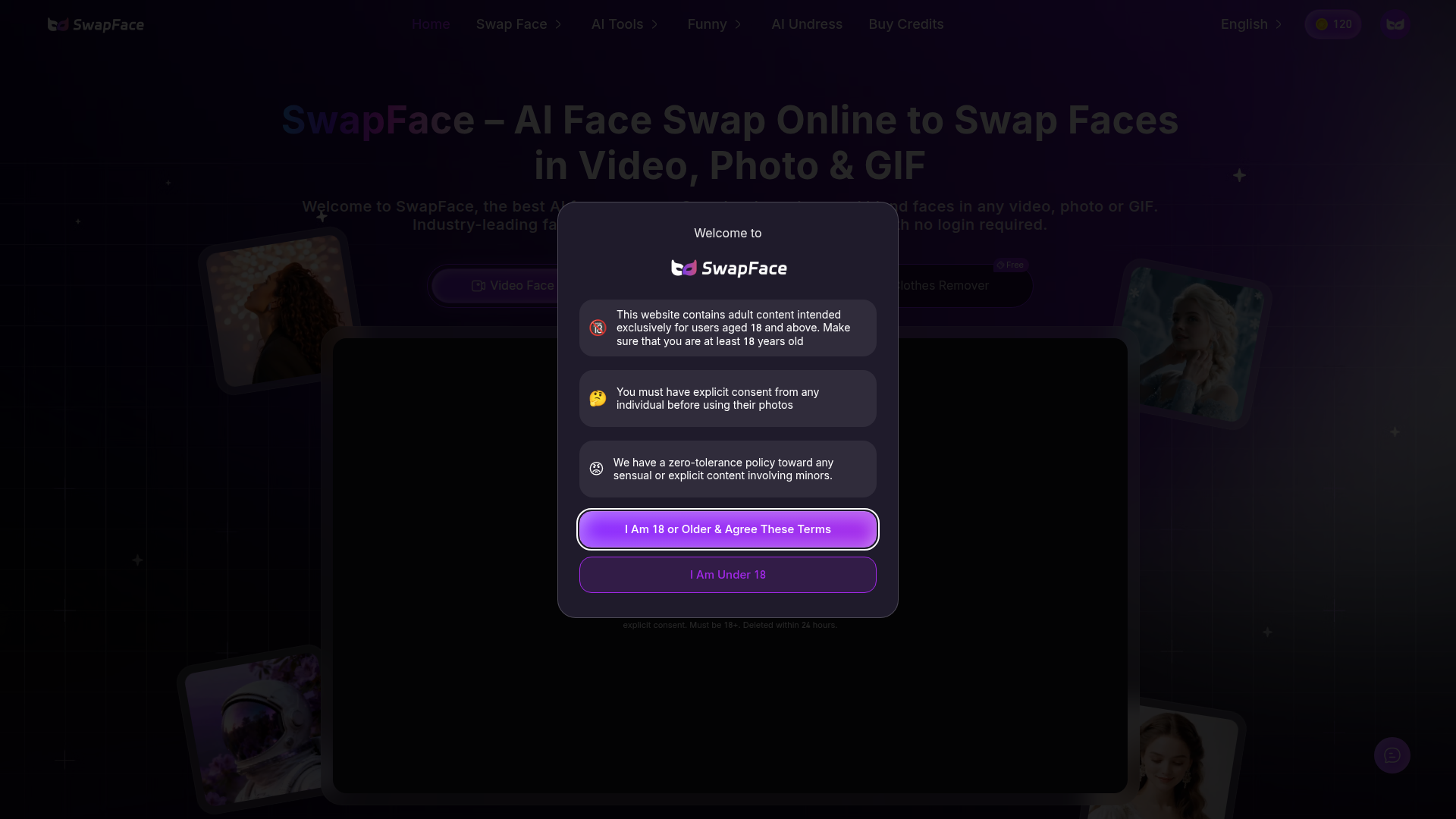 SwapFace – IA de intercambio de caras, cambio de rostros online gratis para vídeo y foto