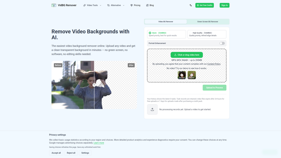 Remove Video Backgrounds in Minutes with AI