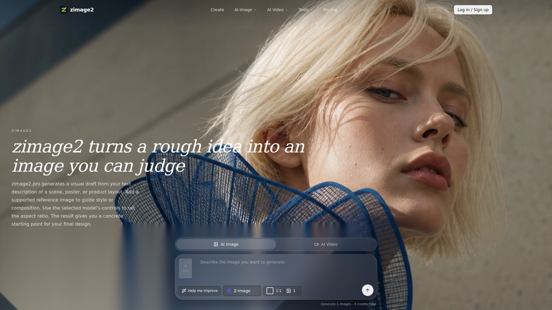 zimage2: Generador de imágenes con IA para diseñadores y conceptos de carteles