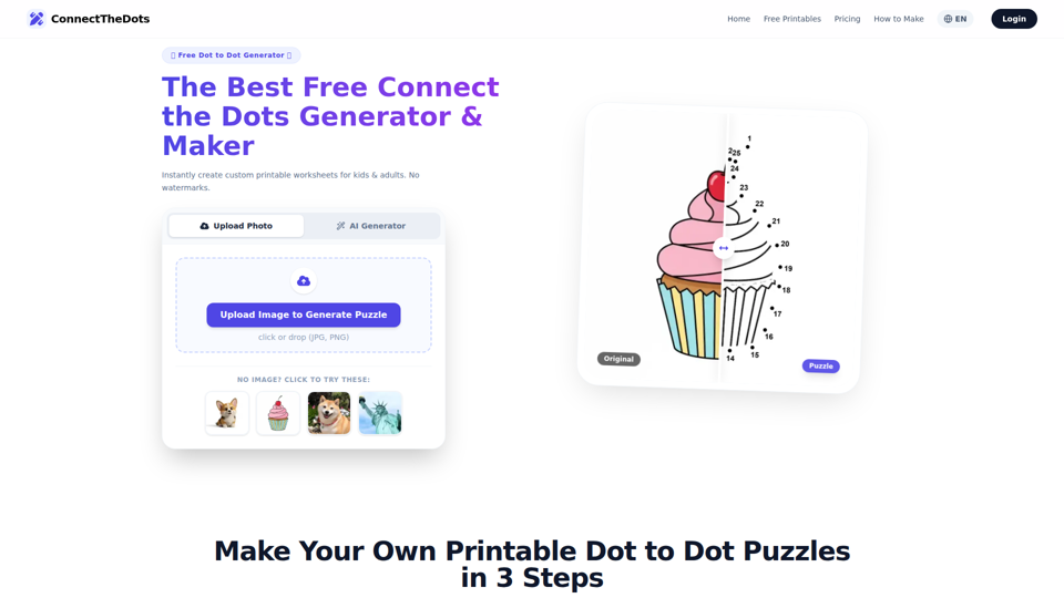 免费连点成线生成器 | 在线点对点制作工具