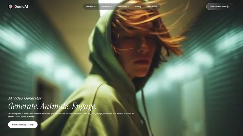 DomoAI: AI Video Generator & Animation Tool