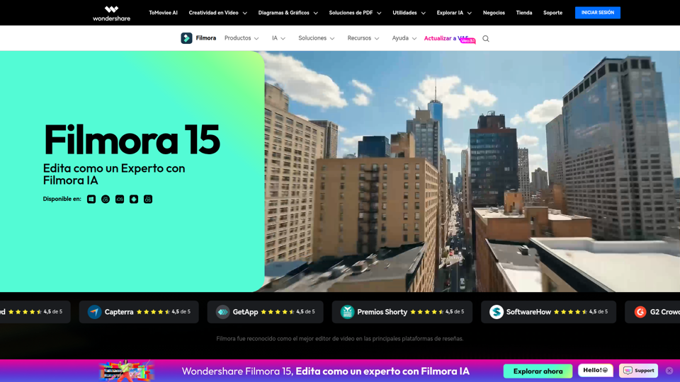 [OFICIAL] Wondershare Filmora® | AI-powered video editing software