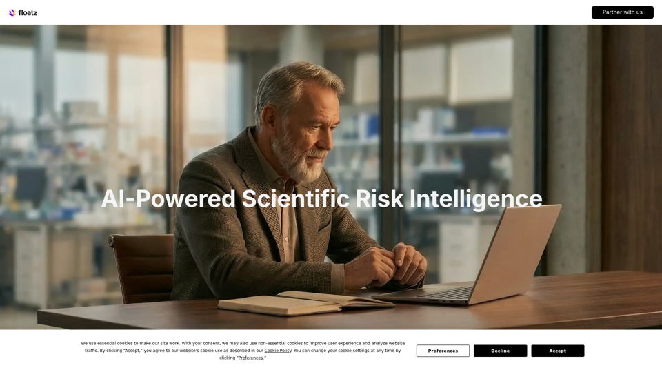 floatz | Diligencia científica impulsada por IA para inversores en ciencias de la vida