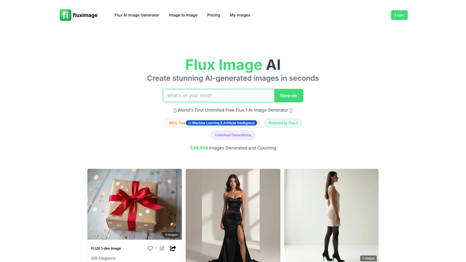 Imagen Flux: Generador gratuito de imágenes con IA Flux en línea