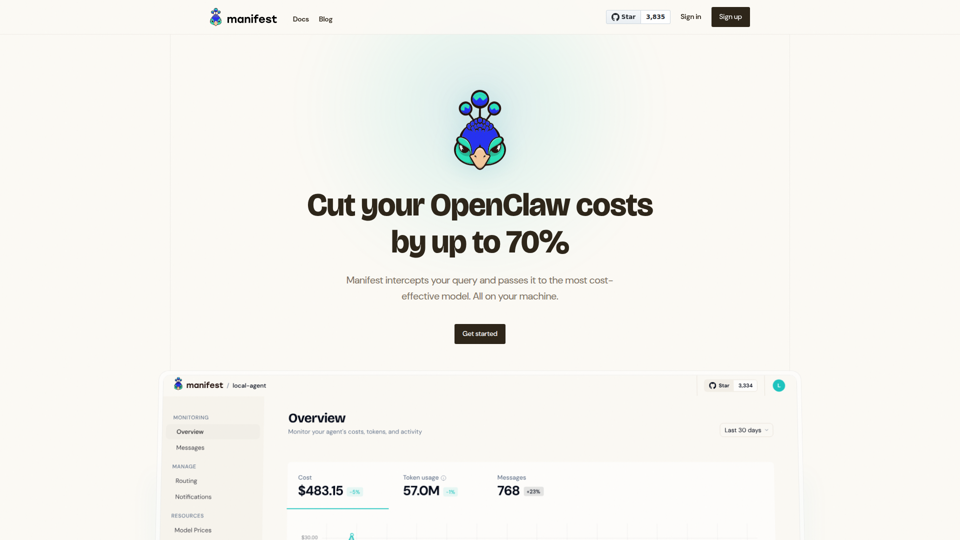 Manifesto | El Enrutador LLM de Código Abierto para OpenClaw