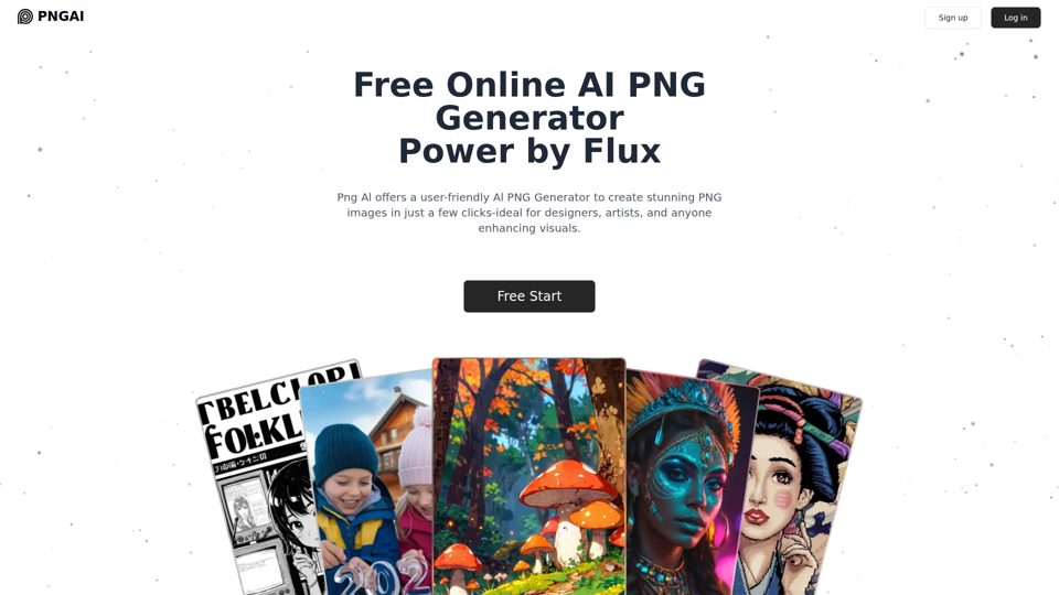 免费 AI PNG 生成器，立即创建精美的 PNG 图像