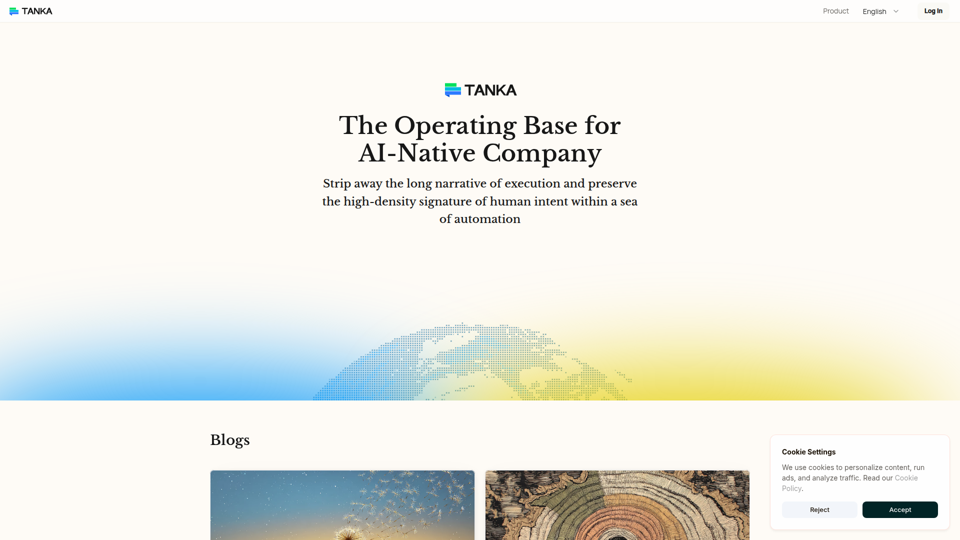 Tanka | Die Operationsbasis für KI-native Unternehmen