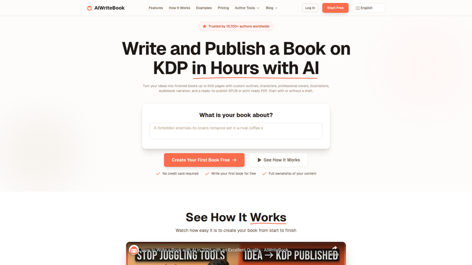 KI-Buchautor – Schreiben Sie ein Buch mit KI | AIWriteBook