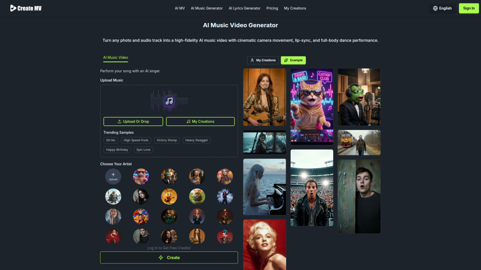 AI Music Video Generator - Create Music Videos from Photos