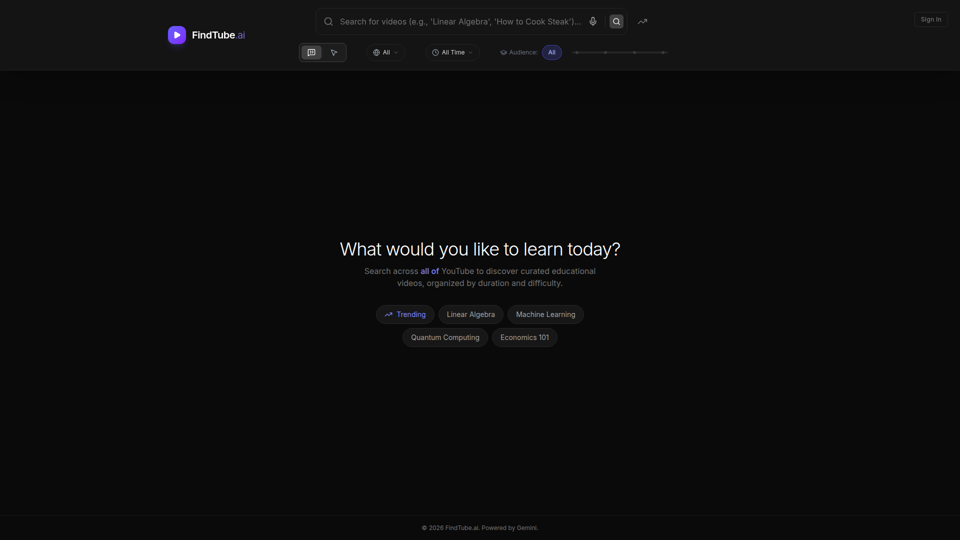 FindTube.ai