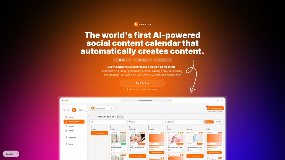 Infinite∞Creator - Infinite∞Tools