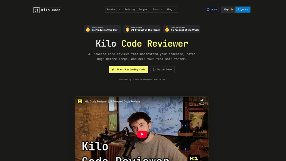 Kilo - Kilo Code Reviewer - AI-Powered Code Reviews
