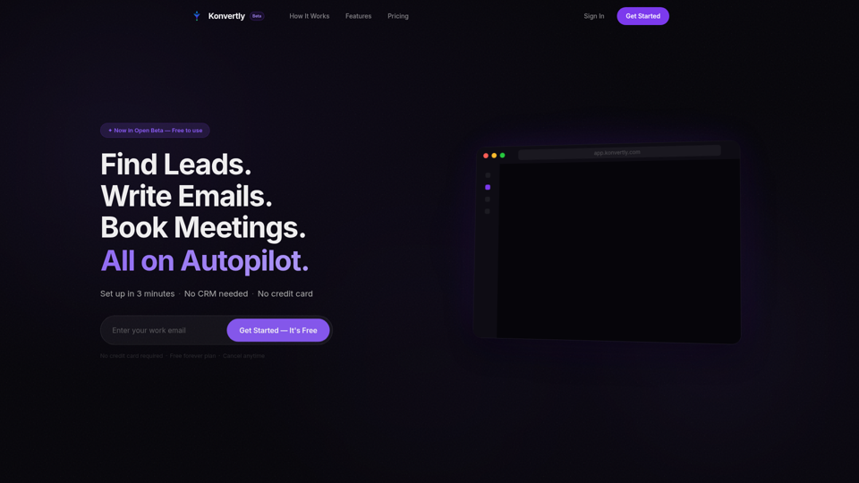 Konvertly – KI-gestützte Lead-Generierung