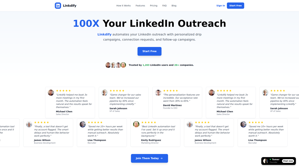 Linkdify | Linkdify - LinkedIn Automation Made Simple