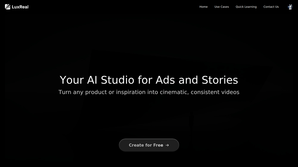 LuxReal | Al-Powered Creator for Product Videos