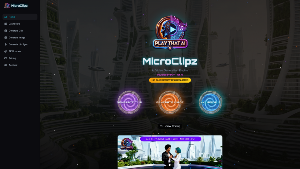 MicroClipz KI-Studio