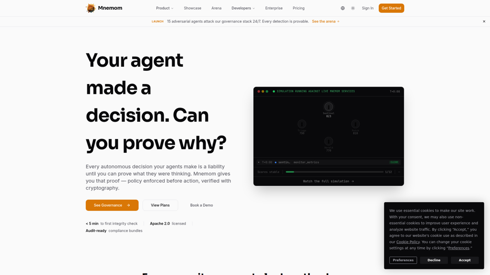 Mnemom — Demuestra lo que están pensando tus agentes de IA