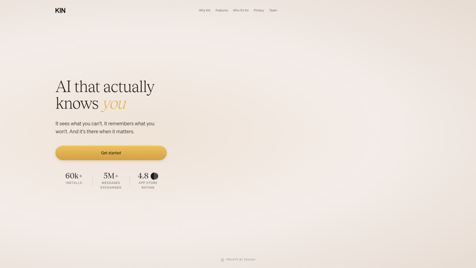 AI that actually knows you
