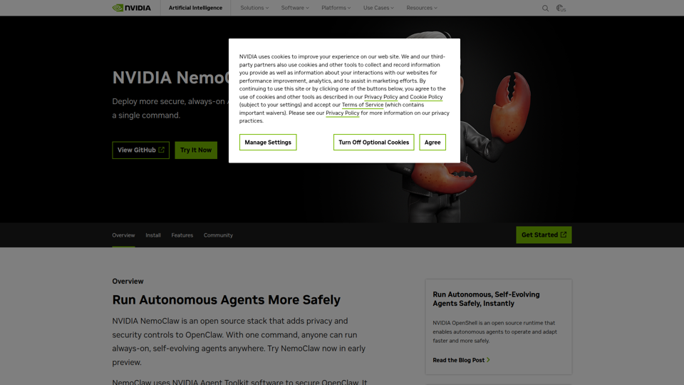 使用 OpenClaw 打造更安全的 AI 代理与助手 | NVIDIA NemoClaw