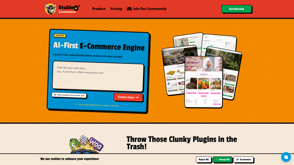 Stable Commerce - The agent that replaces $150K/Year e-commerce team