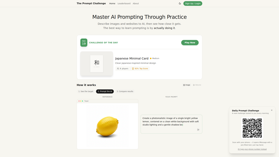 Desafíos | Pon a prueba tus habilidades para crear prompts de IA