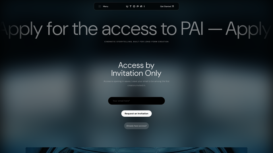 加入 Pai 候补名单 | 创作者专属访问权限