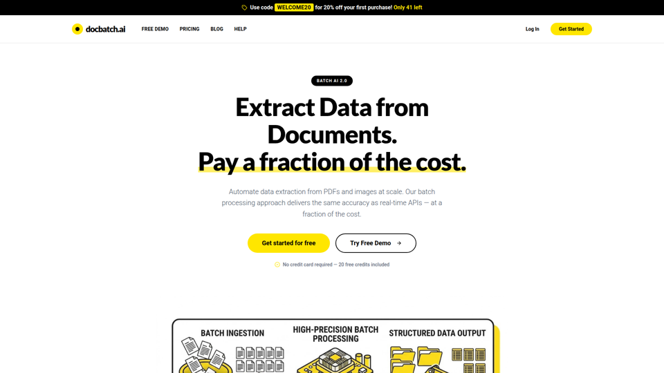 docbatch.ai - Procesamiento de documentos de alto volumen