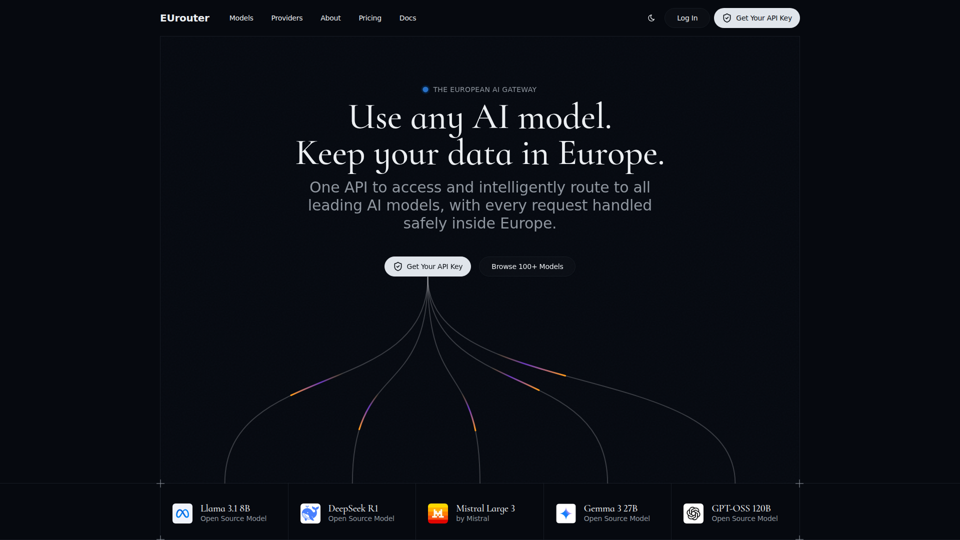 EUrouter —— 面向 AI 的欧盟数据驻留