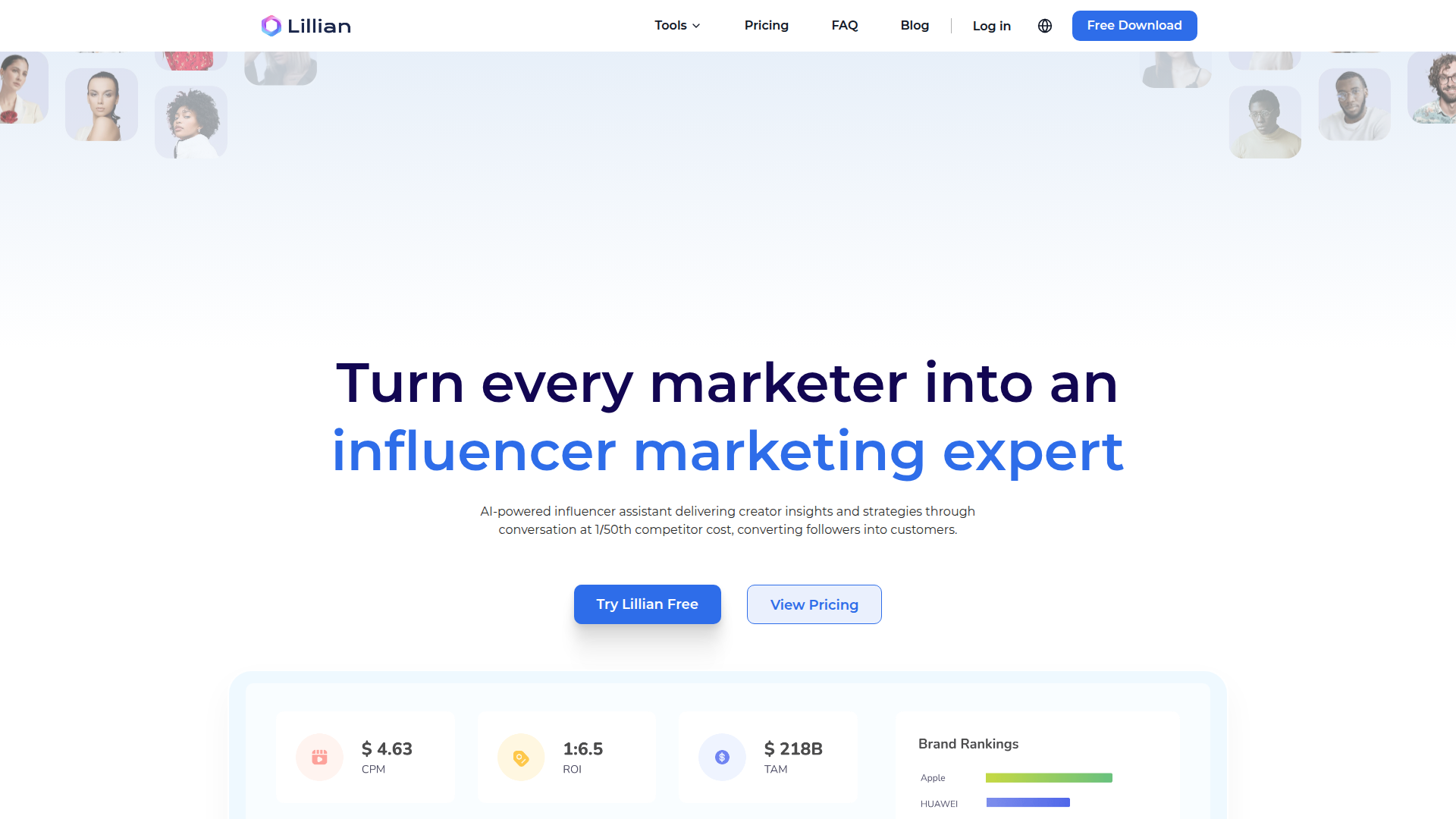 Lillian - AI Influencer Marketing Assistant