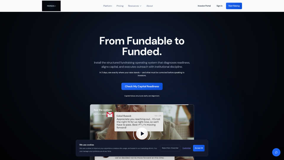 PropelRx | Structured Fundraising Operating System