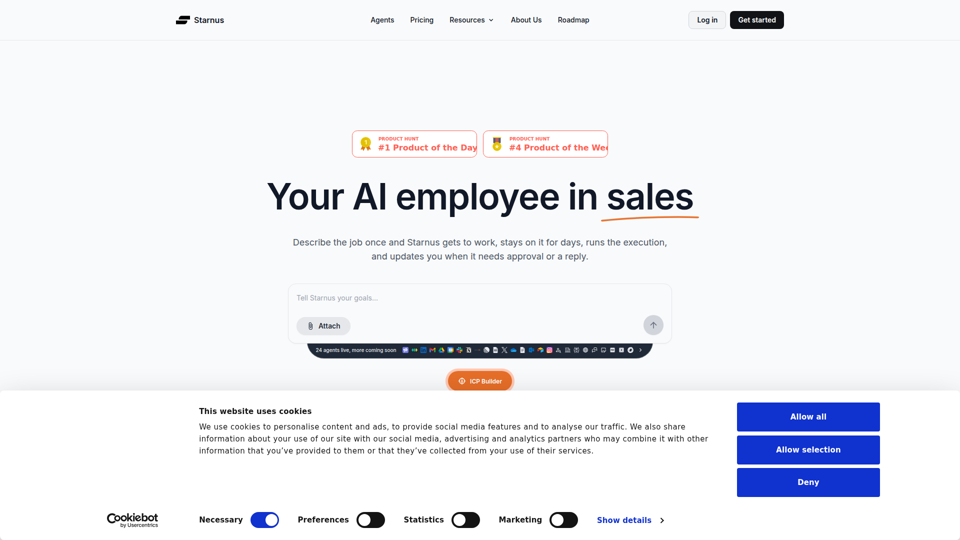 Starnus | Your AI employee in sales