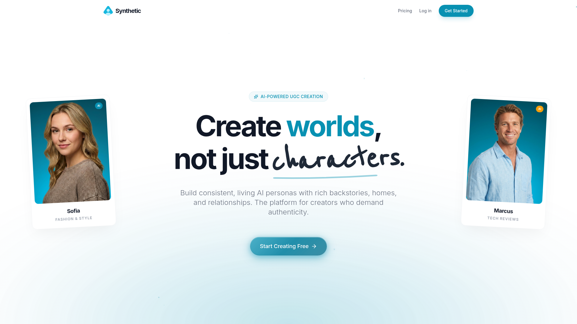 Synthetic — AI-Powered UGC Creation Platform
